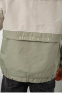 Вітровка чоловіча з принтом  -уцінка, колір оливковий, 214R603-1-U-1 оптом - фото № 5