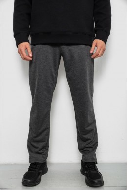 Спортивні штани чоловічі однотонні, колір сірий, 244RY-406