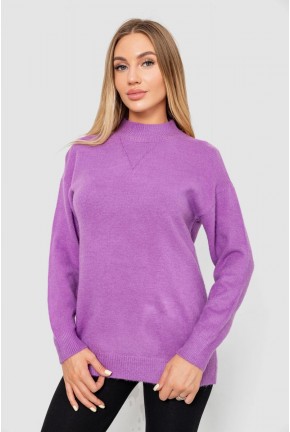 Светр жіночий вовняний, колір бузковий, 244R0390