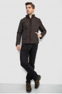 Куртка мужская демисезонная, цвет темно-коричневый, 244R001K - фото № 1