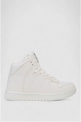 Кроссовки женские зимние на меху  -уценка, цвет белый, 248RH1060-U-15