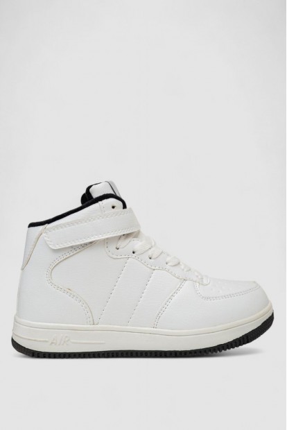 Кроссовки женские зимние на меху  -уценка, цвет бело-черный, 248RH1040-U-4