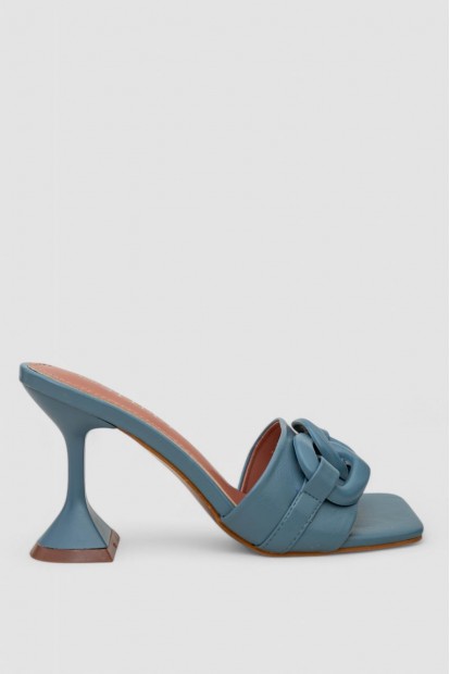 Шльопанці жіночі  -уцінка, колір джинс, 248RL136-U-13