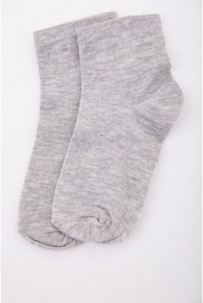 Детские однотонные носки, серого цвета, 167R603