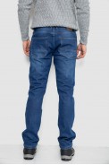 Джинсы мужские на флисе  -уценка, цвет синий, 254R2410-U - фото № 3
