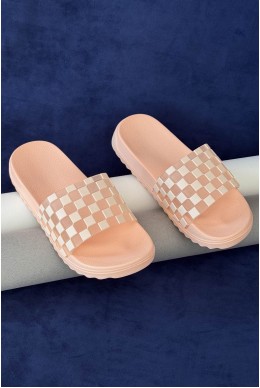 Шльопанці жіночі, колір персиковий, 243R5030-3