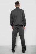Спортивний костюм чоловічий двонитка, колір темно-сірий, 244RY-951 - фото № 3