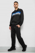 Спортивный костюм мужской двухнитка, цвет черный, 244RY-951 - фото № 2