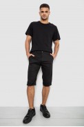 Шорти чоловічі класичні, колір чорний, 243RXK39-3-1 - фото № 1