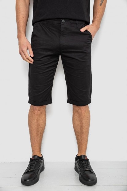 Шорты мужские классические, цвет черный, 243RXK39-3-1