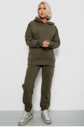Спортивный костюм женский на флисе, цвет хаки, 247R2012 - фото № 0