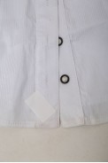 Сорочка класична в смужку  -уцінка, колір білий, 230R667-1-U-55 - фото № 5