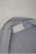 Рубашка классическая в полоску  -уценка, цвет светло-серый, 230R667-U-93 - фото № 5