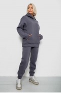 Спортивный костюм женский на флисе, цвет серый, 247R2012 - фото № 2