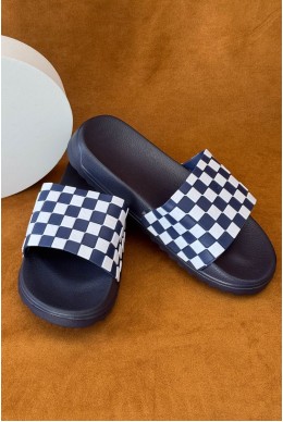 Шльопанці жіночі, колір синій, 243R5030-3