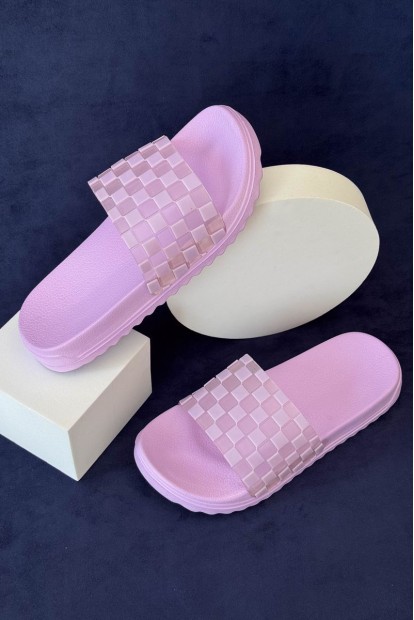 Шльопанці жіночі, колір бузковий, 243R5030-3