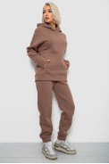 Спортивный костюм женский на флисе, цвет мокко, 247R2012 - фото № 2