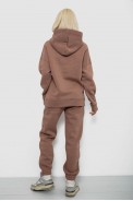 Спортивный костюм женский на флисе, цвет мокко, 247R2012 - фото № 3
