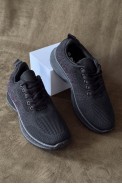 Кроссовки женские текстиль, цвет черный, 243RA33-173 оптом - фото № 2