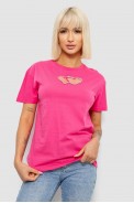 Футболка женская с принтом, цвет розовый, 244R2802 - фото № 0