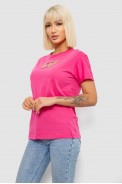 Футболка женская с принтом, цвет розовый, 244R2802 - фото № 2