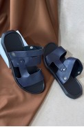 Сандалії чоловічі, колір синій, 214R72 - фото № 1