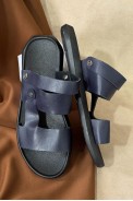 Сандалії чоловічі, колір синій, 214R72 - фото № 3