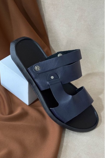 Сандалії чоловічі, колір синій, 214R72