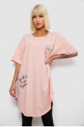 Футболка женская с принтом, цвет персиковый, 244R2416 - фото № 0
