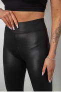 Лосини жіночі однотонні, колір чорний, 214R930 оптом - фото № 4