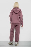 Спортивный костюм женский на флисе, цвет сливовый, 247R1058K - фото № 3