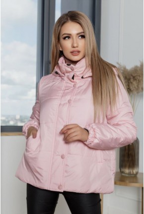 Куртка женская демисезонная, цвет светло-розовый, 207R001