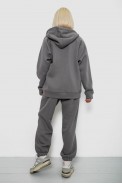 Спортивный костюм женский на флисе, цвет серый, 247R1058K оптом - фото № 3