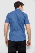 Чоловіча сорочка з принтом, колір синій, 186R7482 - фото № 3