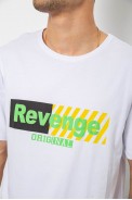 Футболка мужская с принтом, цвет белый, 244R1020 - фото № 4
