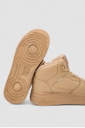Кросівки жіночі зимові на хутрі, колір темно-бежевий, 248RBB13 - фото № 4