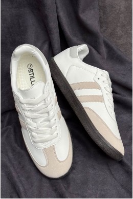 Кроссовки мужские демисезонные, цвет бело-серый, 248RHB590