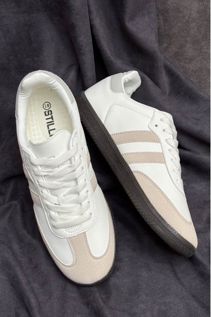 Кроссовки мужские демисезонные, цвет бело-серый, 248RHB590