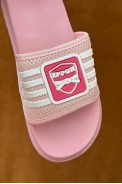 Шлепанцы женские с аппликацией, цвет розовый, 243R5030-4 - фото № 2