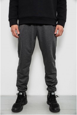 Спортивні штани чоловічі однотонні, колір сірий, 244R41736