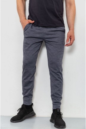 Спорт штаны мужские, цвет серый, 190R029