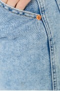 Джинсові шорти жіночі, колір синій, 214R1009 - фото № 4