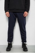 Спортивные штаны мужские однотонные, цвет синий, 244R41736 - фото № 0