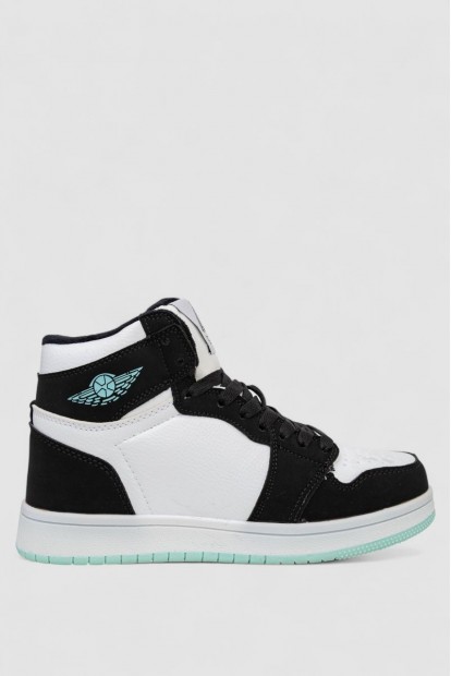 Кроссовки женские зимние на меху, цвет бело-черный, 248RHB470-5