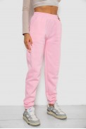 Спортивные штаны женские на флисе  -уценка, цвет светло-розовый, 238R57828-U-7 - фото № 2