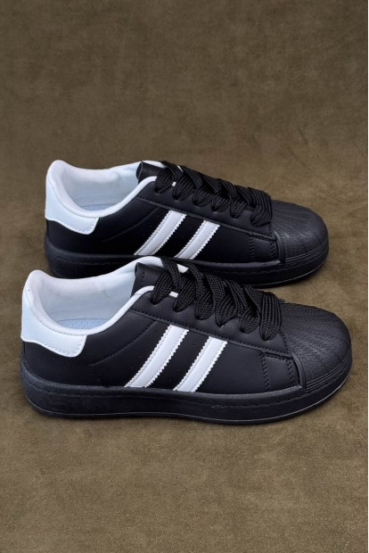 Кросівки жіночі демісезонні, колір чорно-білий, 248RBK10