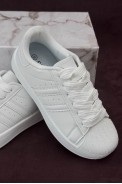 Кроссовки женские демисезонные, цвет белый, 248RBK10 - фото № 4