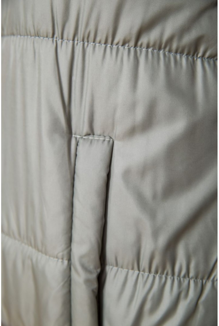 Купить Куртка женская зефирка, цвет оливковый, 190R011 - Фото №7