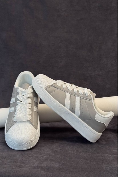 Кросівки жіночі демісезонні, колір сірий, 248RBK10