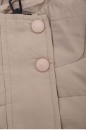 Куртка жіноча демісезонна  -уцінка, колір світло-бежевий, 207R004-U-4 - фото № 7